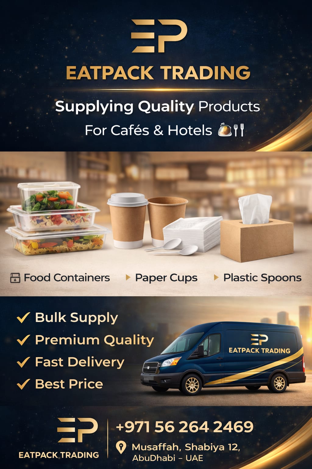 EATPACK premium packaging product range